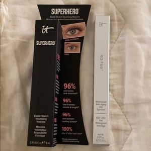 NEW it cosmetics Superhero Mascara and Eyeliner